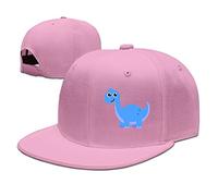 Cute Blue Dinosaur Fashion Adjustable Baseball Cap Snapback Plain Cap for Men Women