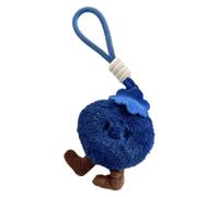 Cute Blueberry Plush Keychain, Fruit Plush Toy, Soft Mini Stuffed Doll