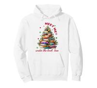 Cute Book Lover Christmas Reading Holiday Librarian Xmas Sweat à Capuche