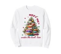 Cute Book Lover Christmas Reading Holiday Librarian Xmas Sweatshirt