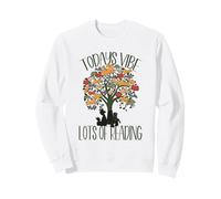 Cute Book Tree Design for Librarian Bookworm & Reading Lover Sweatshirt