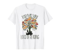 Cute Book Tree Design for Librarian Bookworm & Reading Lover T-Shirt