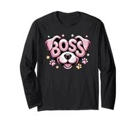 Cute Boss Puppy La Jefa Mom Love Dog Dad Rescued Rescue Pattes Manche Longue