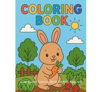 Cute Bunny Coloring Book for Kids Ages 4-8: Fun and Easy Bunny Coloring Pages for Boys and Girls - Perfect Easter or Spring Gift Idea!