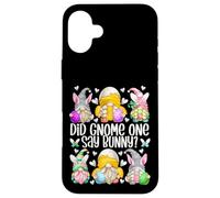 Cute Bunny GNOME Pun for Chicken Mom Funny Easter Chicken Coque pour iPhone 16 Plus