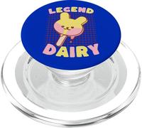 Cute Bunny Ice Pop Legend Dairy PopSockets PopGrip pour MagSafe