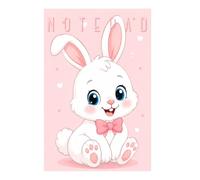 Cute Bunny Notepad: A Little Space for Big Ideas!