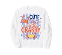 Cute But A Little Crabby Funny Sassy Crab Summer Sweatshirt