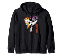 Cute But Dangerous Karate Taekwondo Girl Funny Martial Art Sweat à Capuche