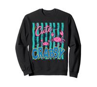Cute But Little Bit Crabby Amusant Plage côtière Esthétique Sweatshirt