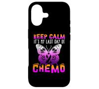Cute Cancer Awareness - Keep Calm It's My Last Day of Chemo Coque pour iPhone 17