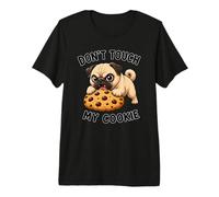 Cute Carlin Cookie Lover Don't Touch My T-Shirt Haut de Gamme