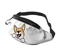 Cute Cartoon Dog TongueFanny Pack Sport Casual Waist Pack pour Femmes Hommes À La Mode