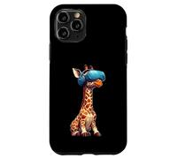 Cute Cartoon Girafe Gamer Virtual Reality Vibes Coque pour iPhone 11 Pro