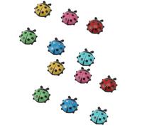 Cute Cartoon Refrigerator Magnets 12pcs Resin Material Sturdy Durable Bright Delicate Color Decor Pin Messages Lists Lightweight for Home Kitchen Office Restaurant