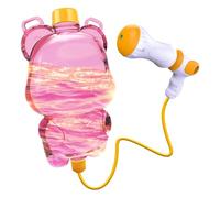 Cute Cartoon Water Spray Toy, Action Pull-Out Swimming Pool Squirter, Ergonomic Design Backpack Water Play Toy, Summer Squirt + Rapid Fire, Usage for Boys and Girls Party Pool Garden Yard