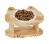 Cute Cat Bowls, Raised Removable Feeding Bowls, Cute Cats Feeder Bowls, Raised Angled Pet Stand Feeder, Dog Elevated Feeder, Easy to Use, Portable for Home, Cage, Floor