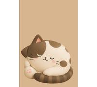 Cute Cat Daily Planner: Daily To-Do List & Journal for Cat Lovers: Undated Daily Organizer with Task Checklists, Daily Goals, and Cute Sleeping Cat Illustrations