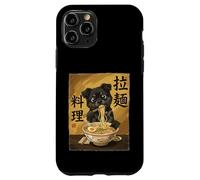 Cute Cat Eating Ramen Noodles Funny Japan Kawaii Cats Coque pour iPhone 11 Pro