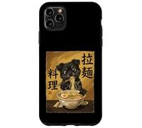 Cute Cat Eating Ramen Noodles Funny Japan Kawaii Cats Coque pour iPhone 11 Pro Max