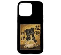 Cute Cat Eating Ramen Noodles Funny Japan Kawaii Cats Coque pour iPhone 15 Pro Max