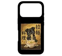 Cute Cat Eating Ramen Noodles Funny Japan Kawaii Cats Coque pour iPhone 17 Pro