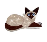 Cute Cat Hair Claw Clip - Small Funny Hairgrips For Women & Girls, Decorative Cat Har Clips For Short & Long Hair, Non-Slip Mini Hir Catch Claw Barrette Accessory