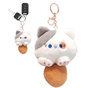 Cute Cat Keychain Sound Plush Keychain - Birthday, Christmas, Wedding, Day,