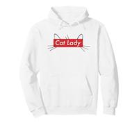 Cute Cat Lady Graphic Sweat à Capuche