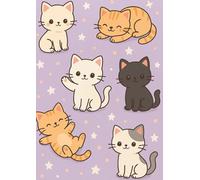 Cute Cat Notebook: Kawaii Blank Journal for Drawing, Doodling & Creativity