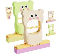 Cute Cat Pattern Mini Handheld Short Mop, Mini Foldable Desktop Mops, Sponge Portable Self-Squeeze Handheld Mop, for Bathroom, Kitchen, Countertops, Glass (1 Pcs*White)