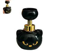 Cute Cat Paw Foam Soap Dispenser Paw Print,2026 Black Kitty Foaming Pump Bottle Creates Paw-Shaped Foam, Reusable Empty Liquid Hand Container for Bathroom & Kitchen (1*pcs)