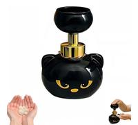 cute cat paw foam soap dispenser,savon empreintes de pattes de chat,distributeur de savon en mousse en forme de patte de chat, Refillable Empty Foam Liquid Container for Bathroom Kitchen-A