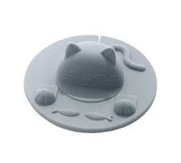 Cûte Cat Siłicōne Cup Lid - Üniversäl Muggy Cover With Built-In Tëa Bag Holder & Dust Protection, Heat Resistant, Perfect For Coffee, Tea & Hot Drinks | Fun & Functional Lîd For Home, Work &