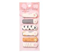 Cute Cat Sticky Notes, Cartoon Paper Markers, 3 Inches Sticky Notes with Strong Adhesive, Colorful Paper Memo Pads with Easy Peel Design, Office School Supplies, Note Markers for Students Teachers