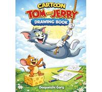 Cute Cat vs Mouse Coloring Book for Kids | Fun Cartoon Drawing Book: Adorable Cat and Mouse Chase Scenes with Simple Cartoon Coloring Pages for Kids