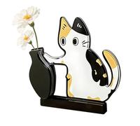 Cute Cat Whisker Storage Container - Acrylic Memorial Keepsake Holder With Wide Opening Design, Pet Whiskers Display Case For Indoor Decoration | Suitable For Walls Refrigerators Machines Office Desks