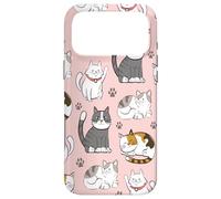 Cute Cats & Claws Pattern for Kittyie and Pet Owners Coque pour iPhone 17 Pro Max