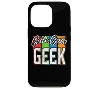 Cute Cats Geek - Adorable et amusant Coque pour iPhone 13 Pro