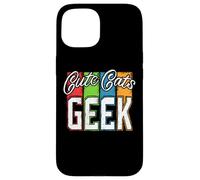 Cute Cats Geek - Adorable et amusant Coque pour iPhone 15