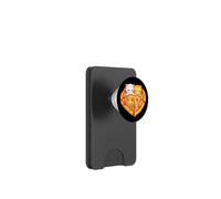 Cute Cats Pizza Heart Kawaii Food Lover PopSockets PopWallet pour MagSafe