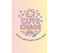 Cute Chaos: the Notebook: Color Purple/Yellow