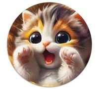 Cute Chat Puzzle 1000 Pièces Educa Jouet en Bois Jeu D'Intelligence Décoration Intérieure Jeu Éduchatif Challenge Toy Adultes & Enfants des 14 Ans 1000pcs (67.5x67.5cm)