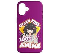 Cute Chibi Anime Lovers Films d'anime Otaku Fuel 100% Anime Coque pour iPhone 16