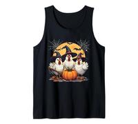 Cute Chickens Witch Funny Farm Halloween Family Matching Débardeur