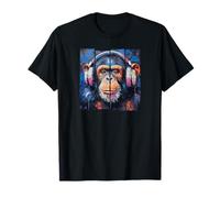 Cute Chimpanzee Monkey Primate Portrait Chimp T-Shirt