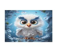 Cute Chouette Puzzles Adultes 1000 Pièces en Bois, Jouet De Puzzle De Défi De Cerveau pour des EnfFourmis, D’Intelligence (75×50cm)