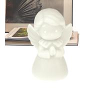 Cute Christmas 3D - Angel Candle Mold, Handmade Silicone Mould, Craft Cheru | Flexible Scented Candle Moulds Angel Candle Mold Cute Christmas 3D Ha Concrete Plaster Wax Clay Art Crafts Ceramic Work Party