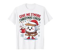 Cute Christmas Give Me S’More Christmas Kawaii S’More T-Shirt