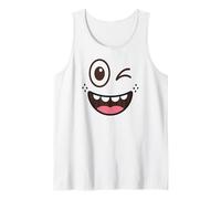 Cute Coffee Latte Art Gift for Mom Cafe Morning Smile Débardeur